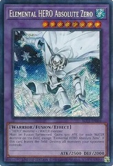 Elemental HERO Absolute Zero - BLC1-EN004 - Secret Rare - Limited Edition