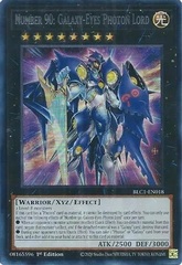 Number 90: Galaxy-Eyes Photon Lord (Silver) - BLC1-EN018 - Ultra Rare - 1st Edition