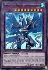 Trishula, the Dragon of Icy Imprisonment - BLC1-EN045 - Ultra Rare - 1st Edition