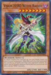 Vision HERO Witch Raider - BLC1-EN098 - Common - 1st Edition