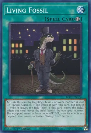 Living Fossil - BLC1-EN104 - Commun - 1ere edition // Battles of Legend: Chapter 1 Living Fossil - BLC1-EN104 - Commun - 1ere edition // Battles of Legend: Chapter 1