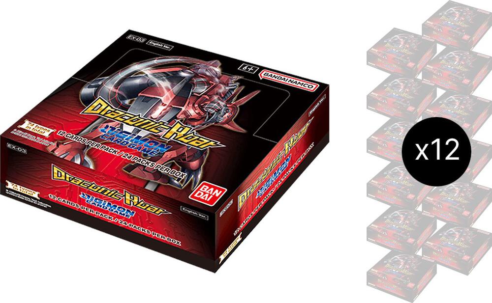 Digimon Card Game: Draconic Roar Booster Case