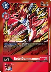 BetelGammamon - BT8-013 - C (2023 Regionals Participant) - Foil