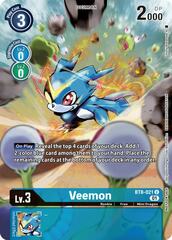 Veemon - BT8-021 - U (Dimensional Phase Pre-Release) - Foil