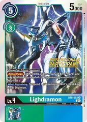 Lighdramon - BT8-053 - R (2022 Championship Offline Regional) (Online Participant) - Foil