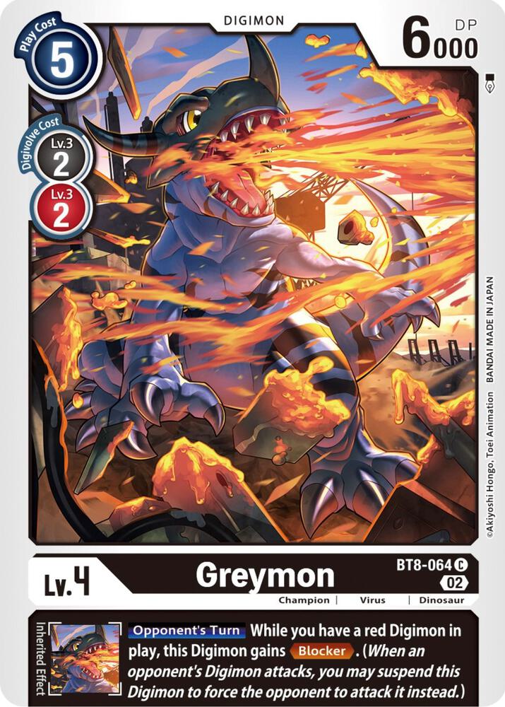 Greymon - BT8-064 - C (Winner Pack Dimensional Phase)