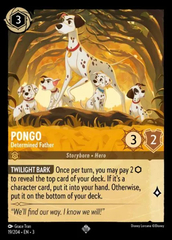 Pongo - Determined Father - 19/204 - Super Rare - Cold Foil