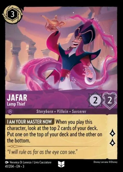 Jafar - Lamp Thief - 41/204 - Uncommon