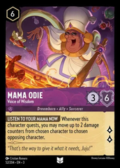 Mama Odie - Voice of Wisdom - 52/204 - Uncommon - Cold Foil