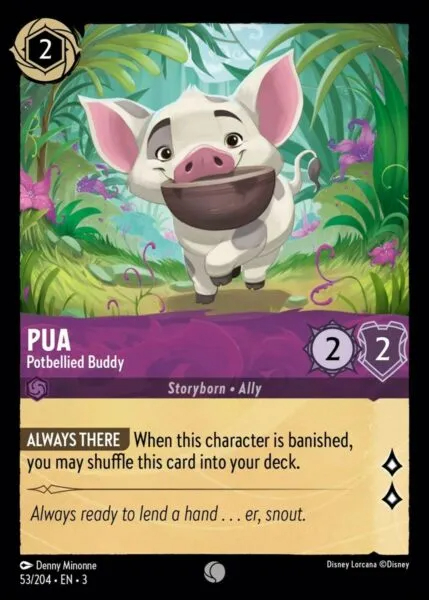 Pua - Potbellied Buddy - 53/204 - Common