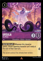 Ursula - Sea Witch - 59/204 - Rare