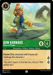 Don Karnage - Prince of Pirates - 71/204 - Common - Cold Foil