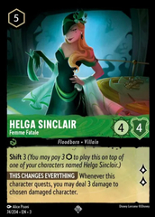 Helga Sinclair, Femme Fatale (0074) - Cold Foil