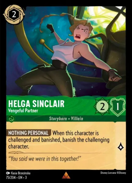 Helga Sinclair - Vengeful Partner - Rare