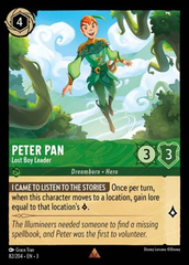 Peter Pan - Lost Boy Leader - 82/204 - Rare