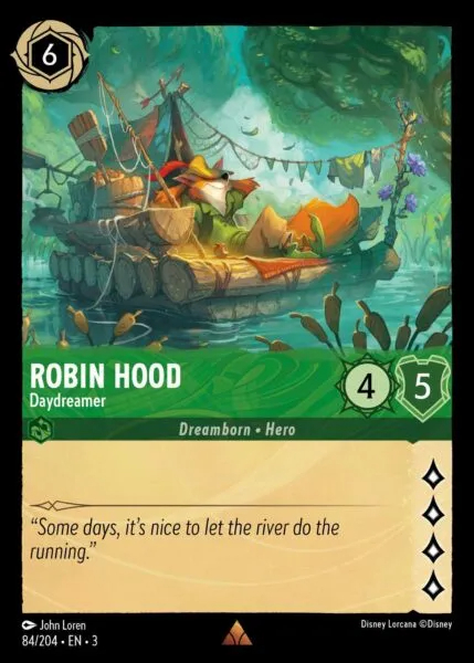 Robin Hood - Daydreamer - 84/204 - Rare