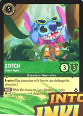 Stitch - Covert Agent - 89/204 - Rare - Cold Foil