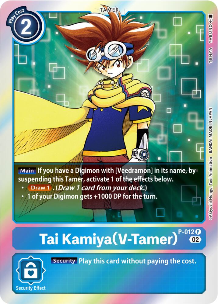 Tai Kamiya (V-Tamer) - P-012 - P - Foil