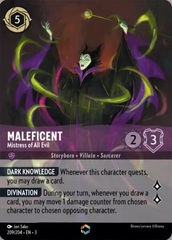 Maleficent - Mistress of All Evil - 209/204 - Enchanted - Holofoil