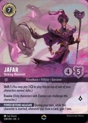 Jafar - Striking Illusionist - 208/204 - Enchanted - Holofoil