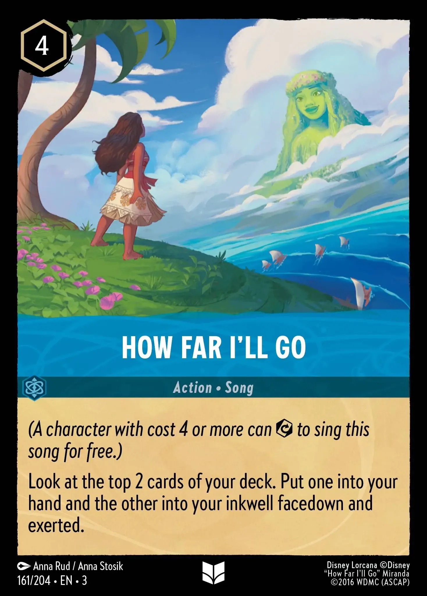 How Far Ill Go - 161/204 - Uncommon