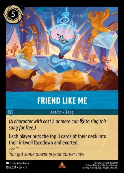 Friend Like Me - 160/204 - Rare