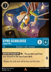 Gyro Gearloose - Gadget Whiz - 144/204 - Rare