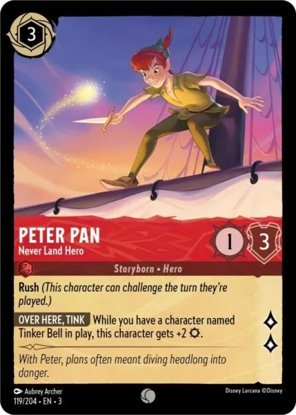 Peter Pan - Never Land Hero - 119/204 - Common