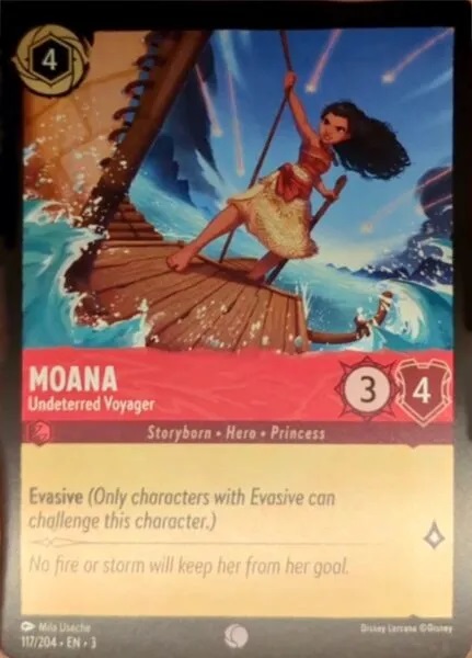 Moana - Undeterred Voyager - 117/204 - Common