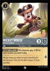 Mickey Mouse - Stalwart Explorer - 181/204 - Common - Cold Foil