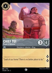 Chief Tui - Proud of Motunui - 171/204 - Common - Cold Foil