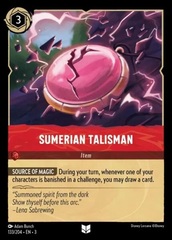 Sumerian Talisman (0133) - Cold Foil