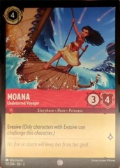 Moana - Undeterred Voyager - 117/204 - Common - Cold Foil