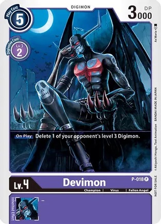 Devimon - P-018 - P