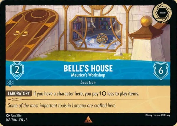 Belles House - Maurices Workshop - 168/204 - Rare - Cold Foil
