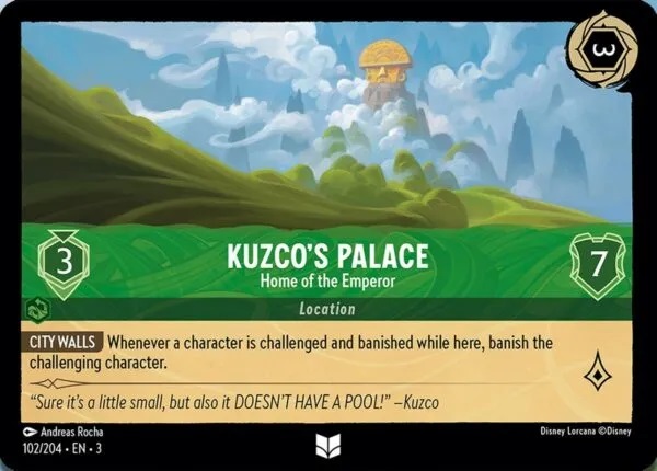 Kuzcos Palace - 102/204 - Uncommon