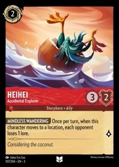 HeiHei - Accidental Explorer - 107/204 - Uncommon - Cold Foil