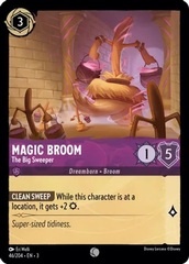 Magic Broom - The Big Sweeper - 46/204 - Common - Cold Foil