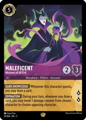 Maleficent, Mistress of All Evil (0051) - Cold Foil