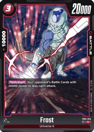 Frost - FB01-025 - R - Holofoil