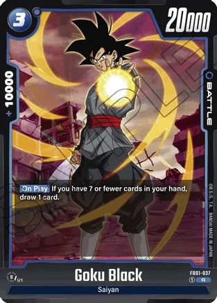 Goku Black - FB01-037 - R - Holofoil