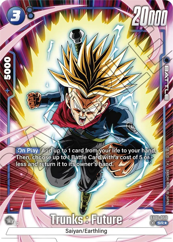 Trunks : Future - FB01-050 - SR - Alternative Art - Holofoil