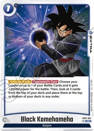 Black Kamehameha - FB01-067 - UC