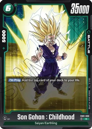 Son Gohan : Childhood - FB01-090 - R - Holofoil