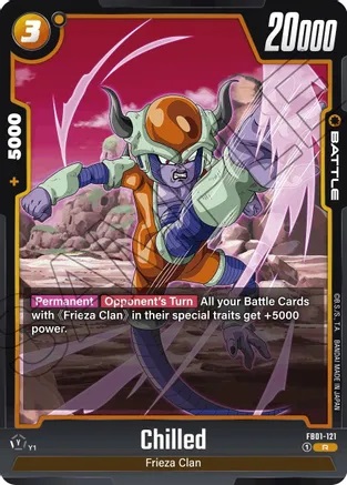 Chilled - FB01-121 - R - Holofoil