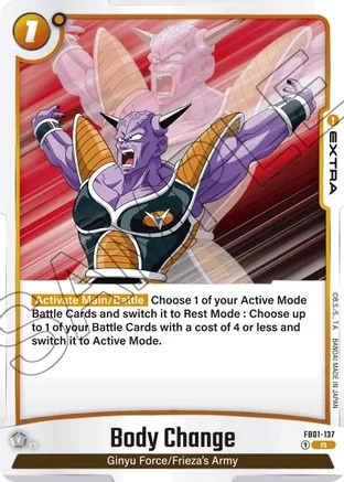 Body Change - FB01-137 - R - Holofoil