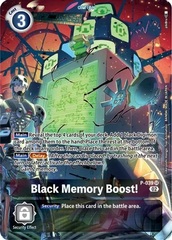 Black Memory Boost! - P-039 - P (Digimon Adventure Box 2) - Foil