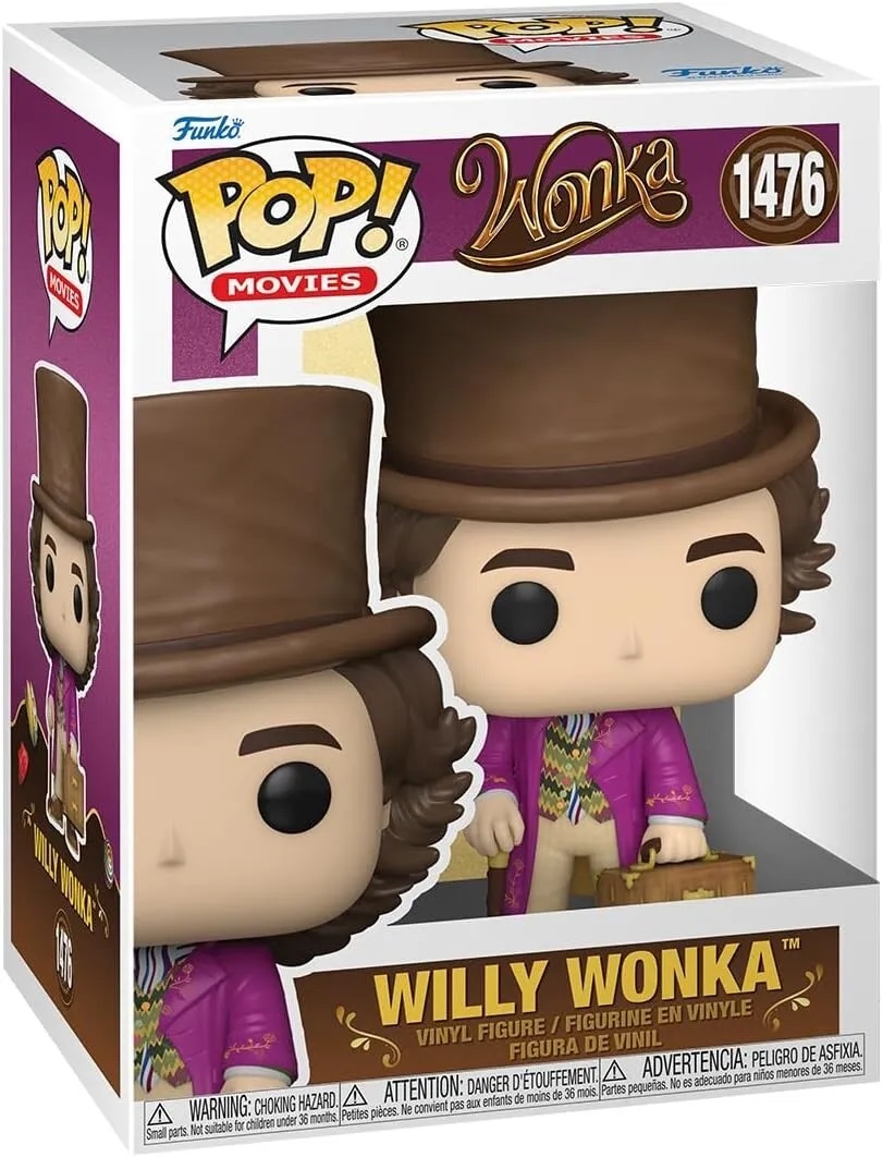 Pop Wonka Movie Willy Wonka W/ Briefcase