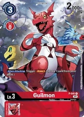 Guilmon - P-041 - P (Digimon Royal Knights Card Set) - Foil