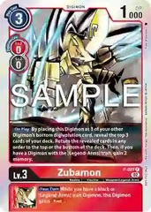 Zubamon - P-097 - P (Limited Card Pack Ver.2) - Foil